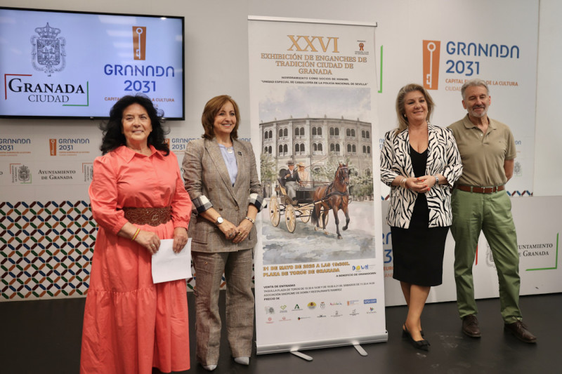 Presentación de la XXVI Exhibición de Enganches de Tradición Ciudad de Granada (GPMEDIA) Presentación de la XXVI Exhibición de Enganches de Tradición Ciudad de Granada (GPMEDIA)