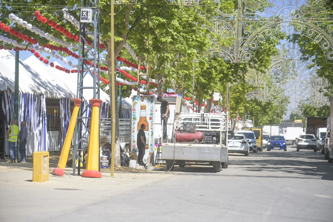 Montaje de la Feria (GPMEDIA)