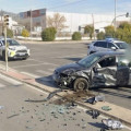 Investigado tras un accidente de tráfico en Albolote cuando cuadruplicaba la tasa de alcohol (POLICÍA LOCAL DE ALBOLOTE)