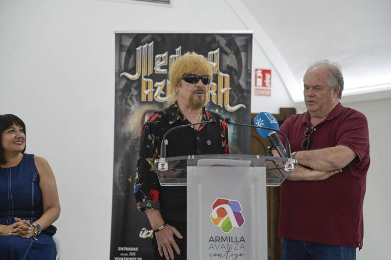 El vocalista de Medina Azahara, Manuel Martínez (GPMEDIA)