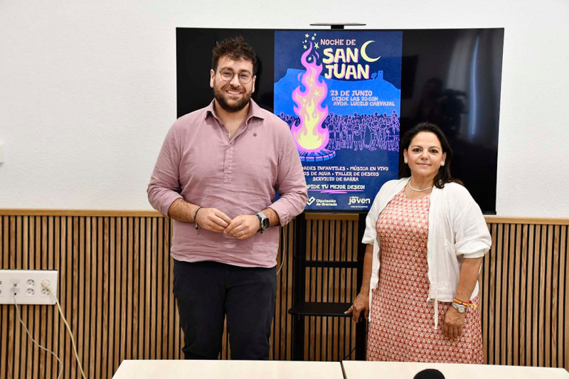 Presentación de las actividades de  la Noche de.San Juan (AYUNTAMIENTO ALBOLOTE,