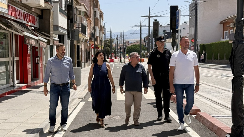 Apertura del trafico tras las obras (AYTO. ARMILLA)