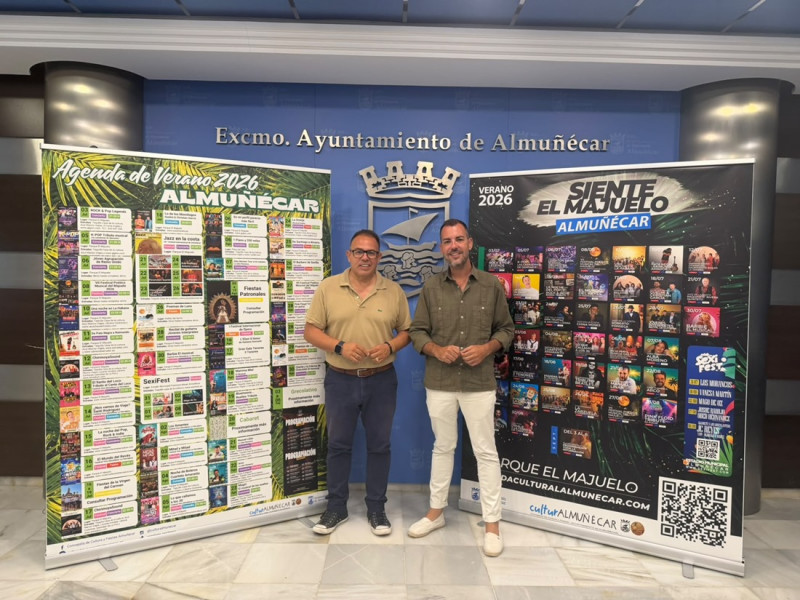 Presentación de la agenda cultural del verano de Almuñécar (AYTO. ALMUñËCAR)