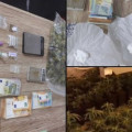 Dinero y droga oculta en un local de comida rápida en Granada (POLICÍA LOCAL DE GRANADA)