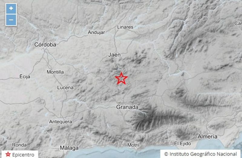 Terremoto de magnitud 1,9 con epicentro en Montillana (INSTITUTO GEOGRÁFICO NACIONAL) Terremoto de magnitud 1,9 con epicentro en Montillana (INSTITUTO GEOGRÁFICO NACIONAL)