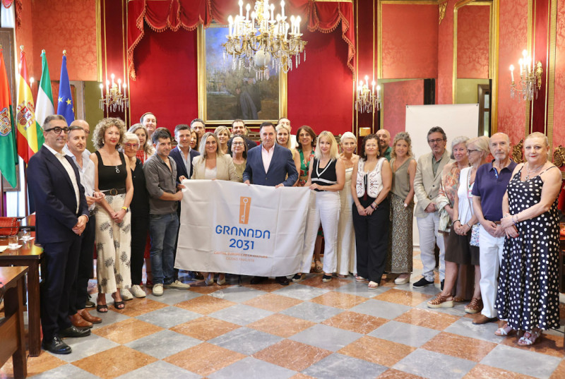 Reunión del Consejo Social de Granada presidida por la alcaldesa, Marifrán Carazo (AYUNTAMIENTO DE GRANADA)