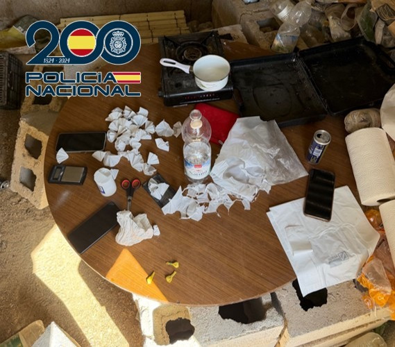 Droga intervenida (POLICIA NACIONAL)