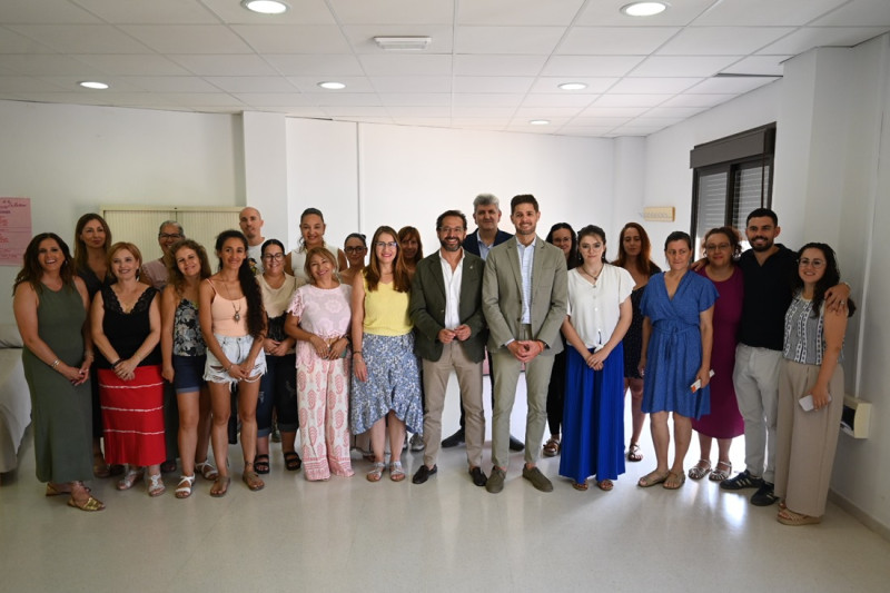 Inauguración del programa de empleo y formación en Lanjarón (JUNTA)