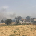 Incendio en Alhendín (POLICÍA LOCAL DE ALHENDÍN)